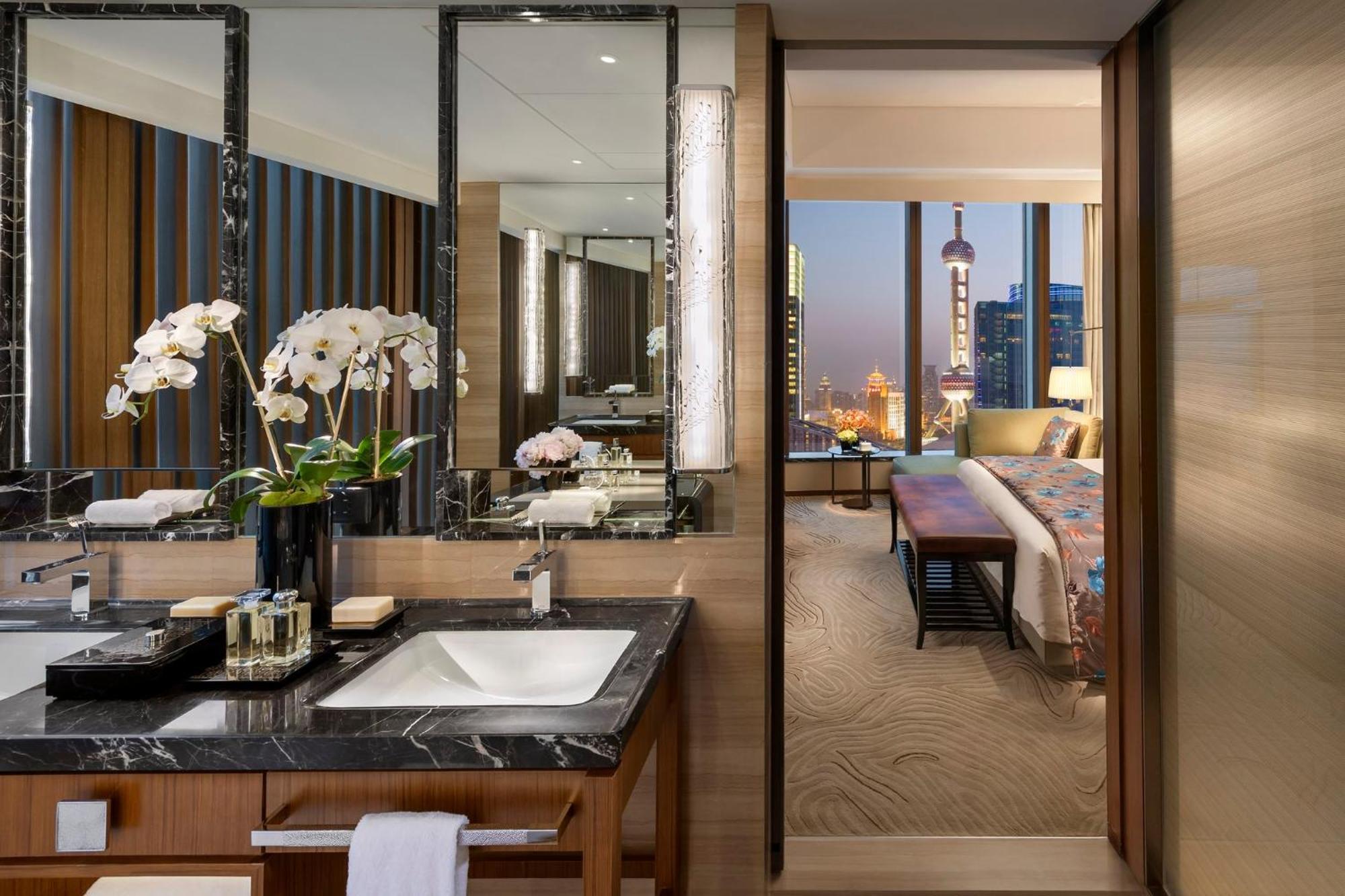 Mandarin Oriental Pudong, Shanghai Exterior foto