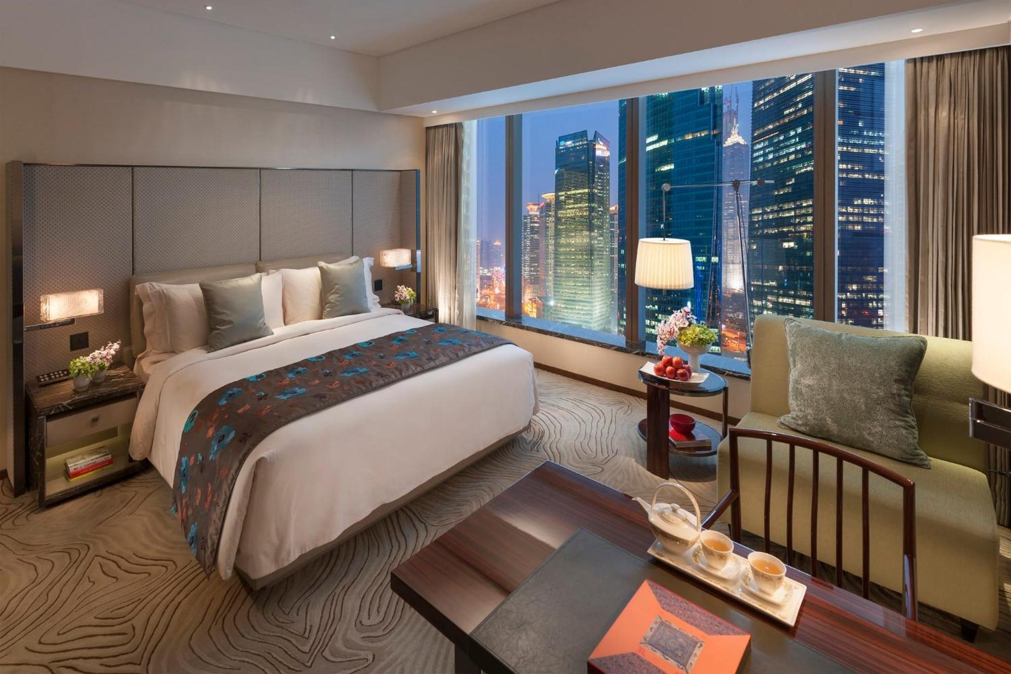 Mandarin Oriental Pudong, Shanghai Exterior foto